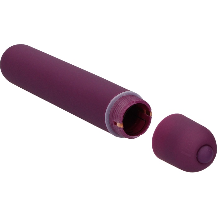 Фиолетовая вибропуля Bullet Vibrator Extra Long - 10,5 см - Be Good Tonight. Фотография 3.
