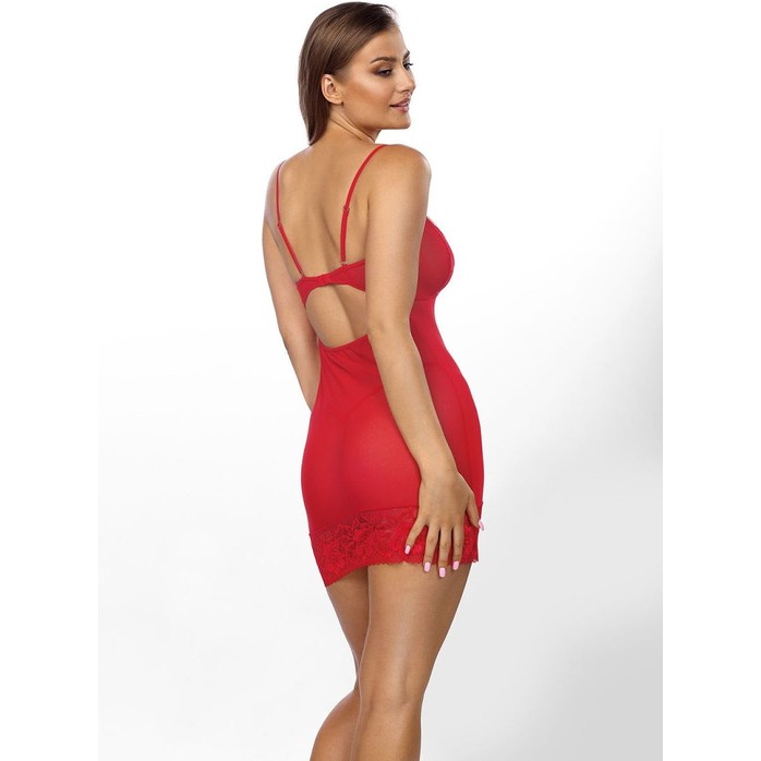 Облегающий беби-долл Vanessa с кружевом. Фотография 2.
