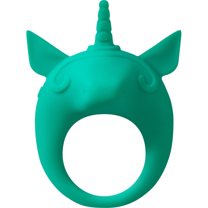 Зеленое эрекционное кольцо Unicorn Alfie - MiMi Animals