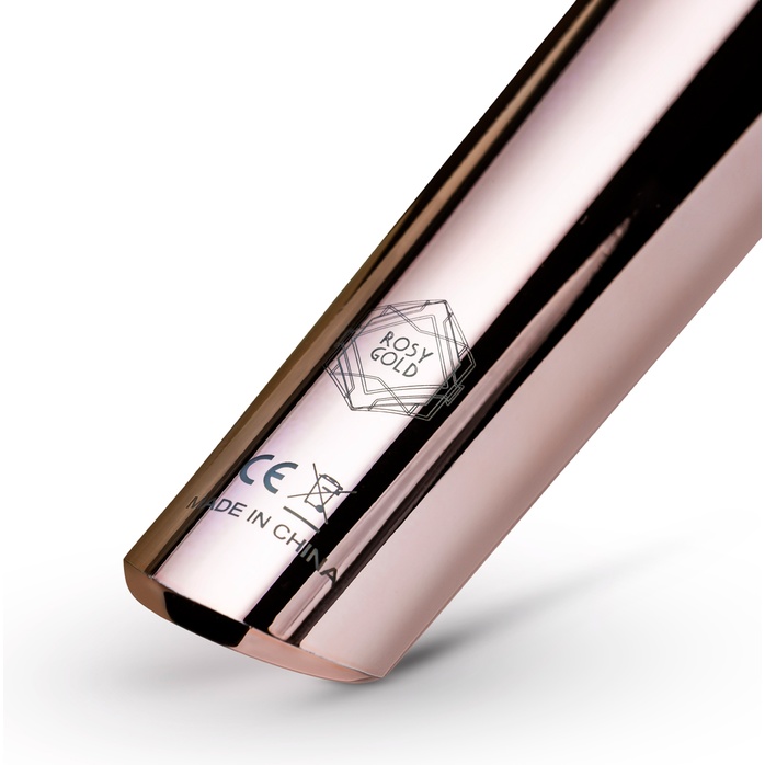 Черно-розовый вибромассажер Nouveau Wand Massager - 30 см - Rosy Gold. Фотография 5.