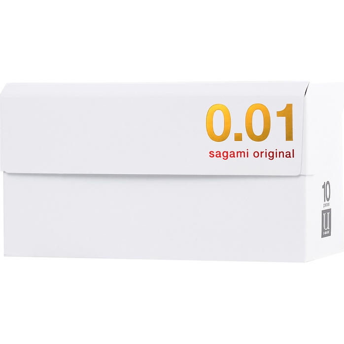 Супер тонкие презервативы Sagami Original 0.01 - 10 шт