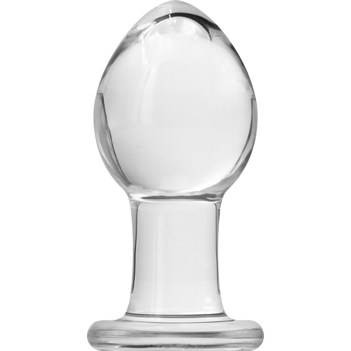 Прозрачная анальная пробка Crystal Medium - 7,6 см - Crystal
