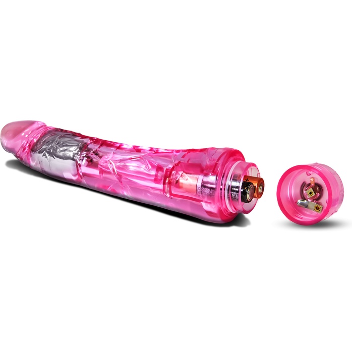 Розовый вибратор-реалистик Mambo Vibe - 22,8 см - Naturally Yours. Фотография 3.