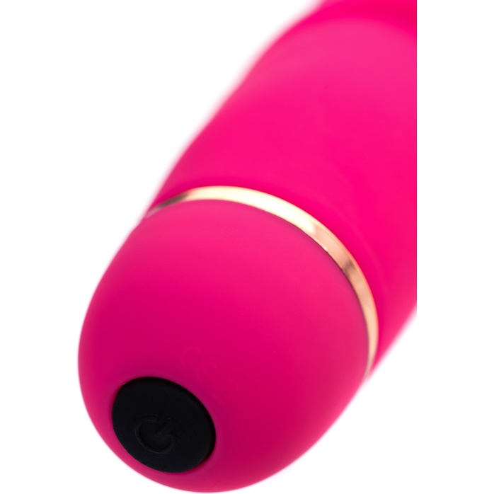 Розовый ребристый вибратор Capy - 17,4 см. Фотография 8.