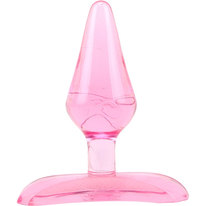 Розовая анальная пробка Gum Drops Plug - 6,6 см