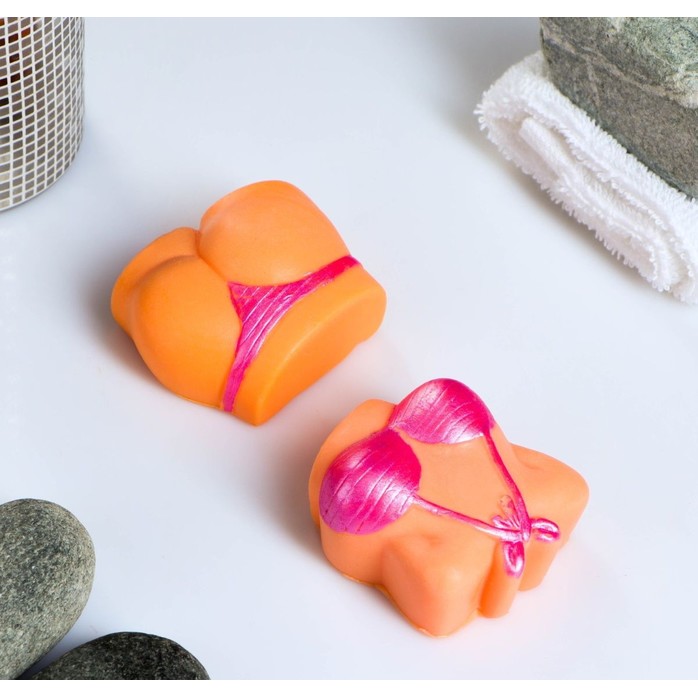 Набор фигурного мыла Женские формы - 130 гр - Мыльные штучки