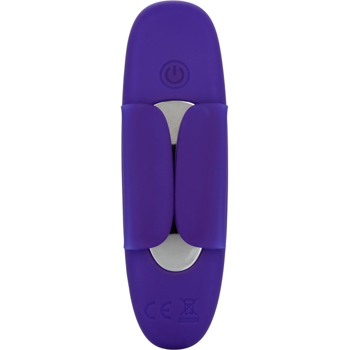 Фиолетовый стимулятор в трусики Lock-N-Play Remote Pulsating Panty Teaser. Фотография 7.