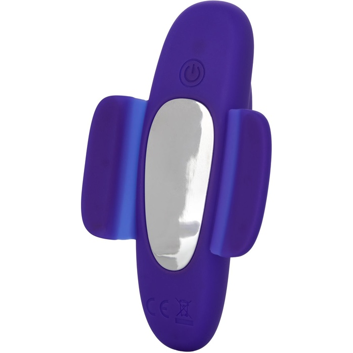 Фиолетовый стимулятор в трусики Lock-N-Play Remote Pulsating Panty Teaser. Фотография 8.