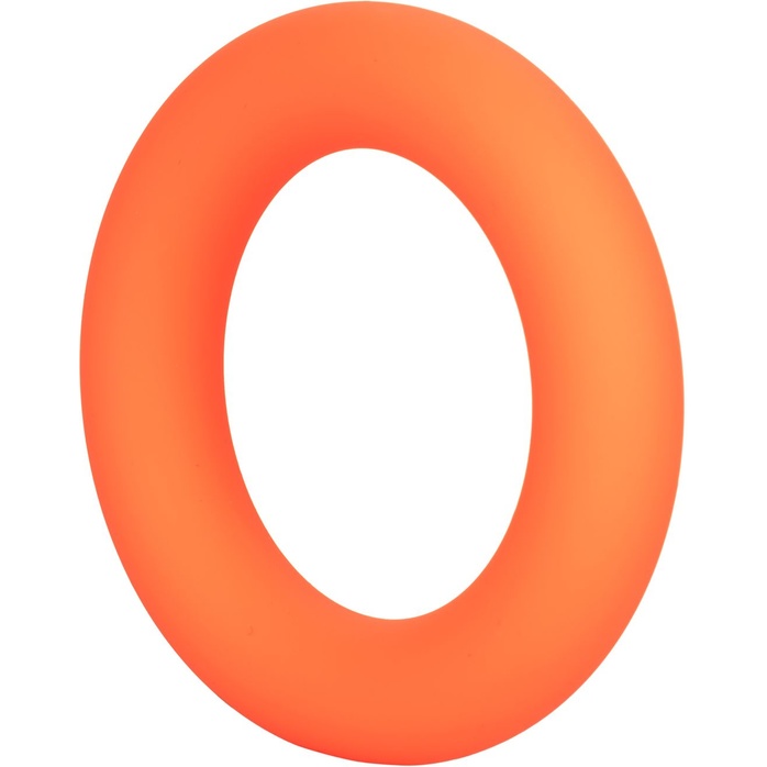Оранжевое эрекционное кольцо Link Up Ultra-Soft Verge - Rings!. Фотография 2.