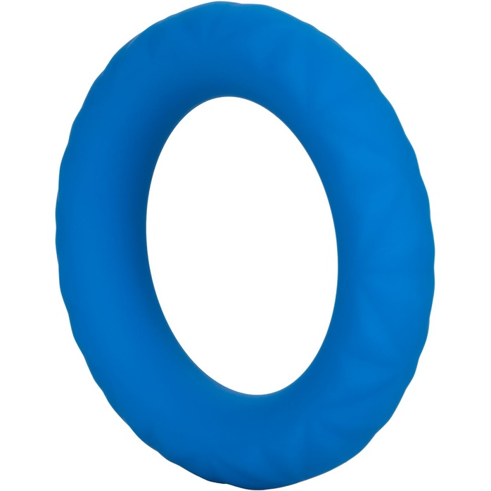 Синее эрекционное кольцо Link Up Ultra-Soft Max - Rings!. Фотография 2.