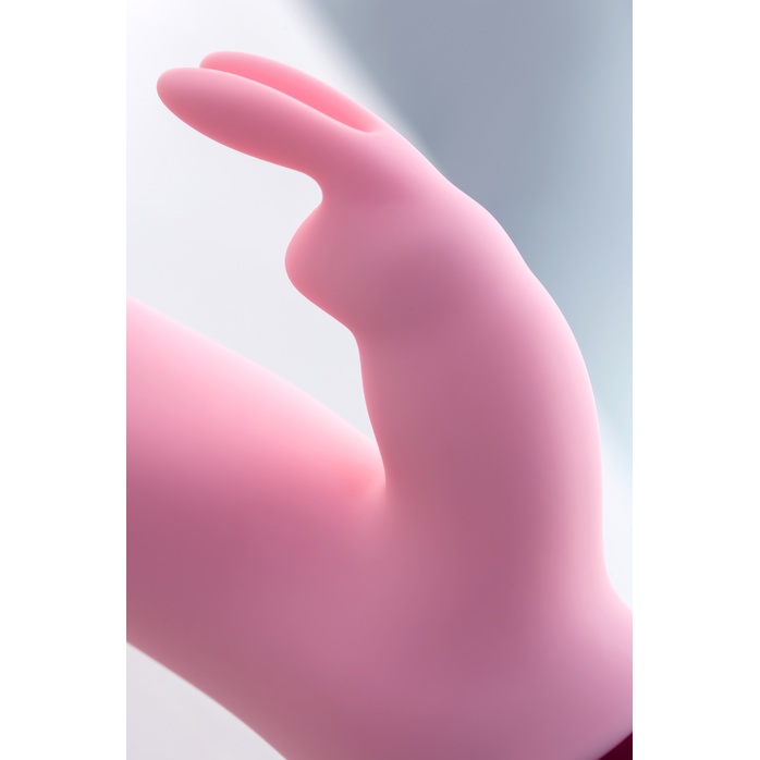 Розовый вибратор-кролик Hello Rabbit - 24,5 см. Фотография 10.