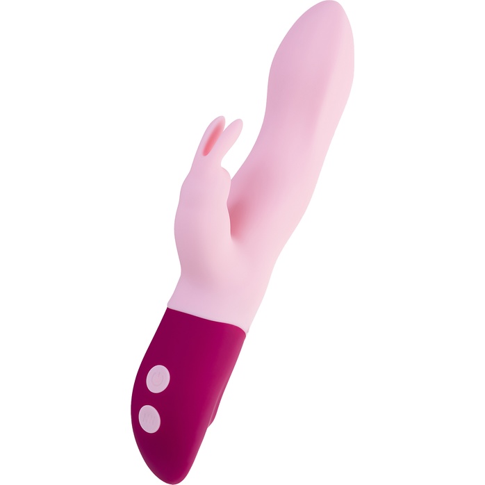 Розовый вибратор-кролик Hello Rabbit - 24,5 см