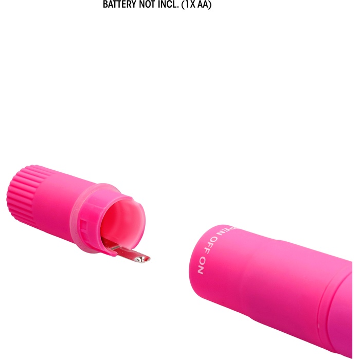Розовый клиторальный вибромассажер Clitoral Tickler - 16,2 см - GC   . Фотография 3.
