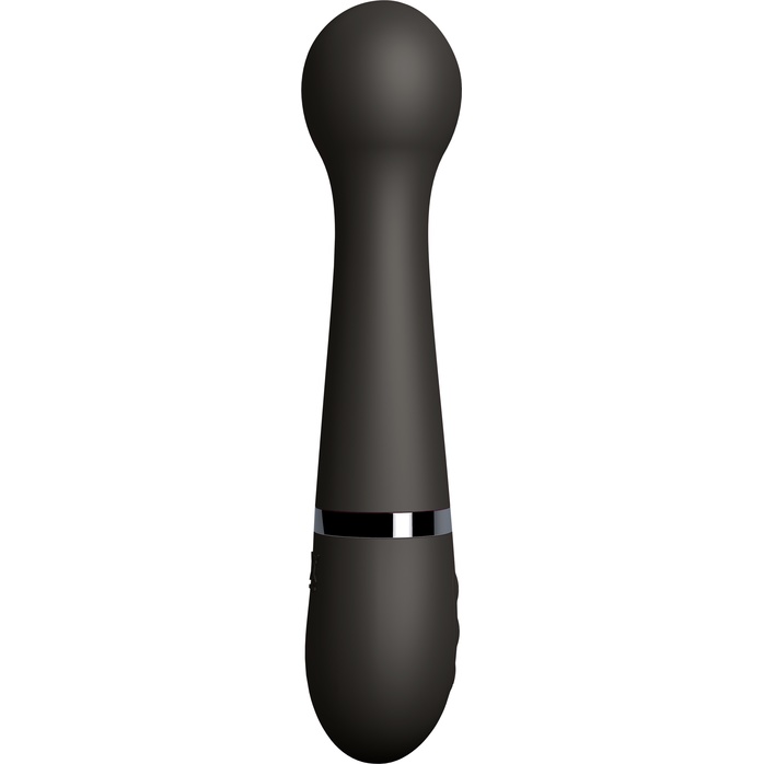 Черный вибромассажер Kegel Wand - 18,5 см - Sexercise. Фотография 3.