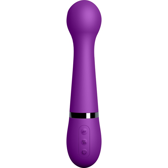 Фиолетовый вибромассажер Kegel Wand - 18,5 см - Sexercise. Фотография 2.