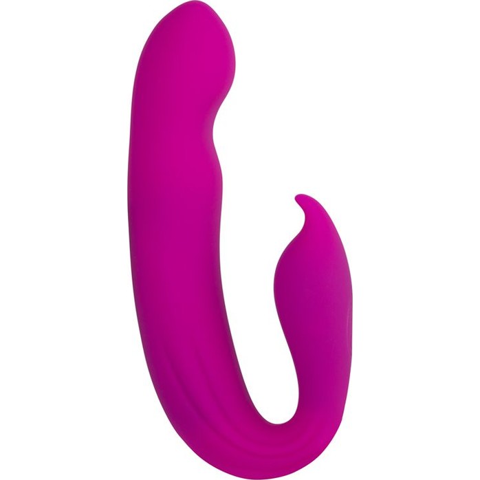 Розовый вибратор G-Spot Dual Stimulator - 17,1 см
