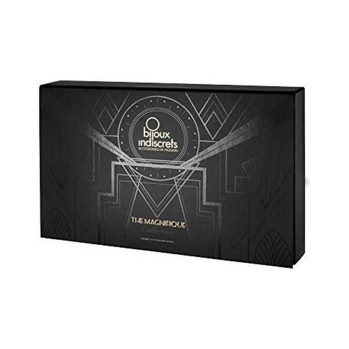 Серебристая цепочка на тело Magnifique I Body Chain. Фотография 3.