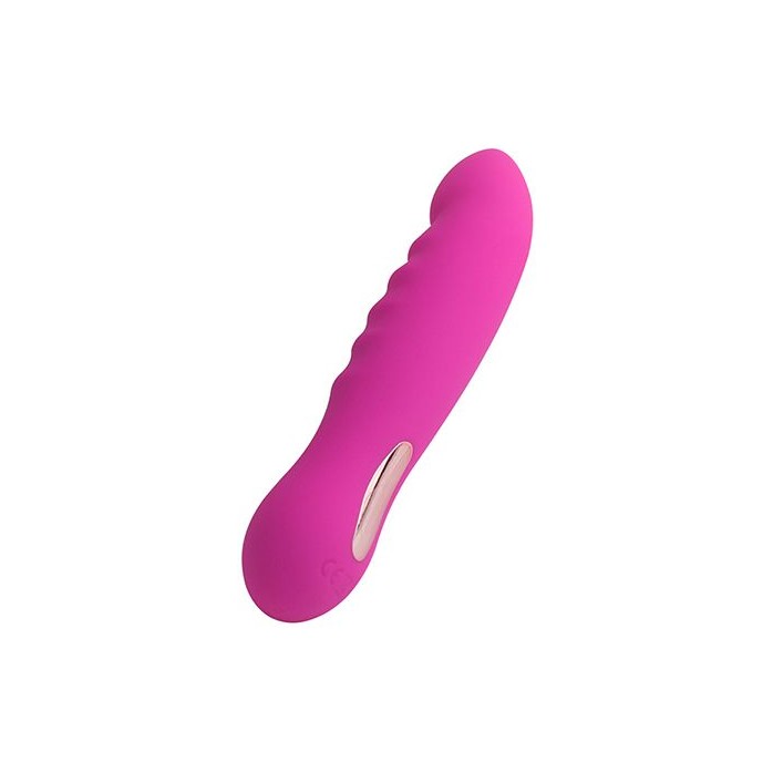 Розовый вибратор LITTLE SECRET - 16,5 см. Фотография 2.