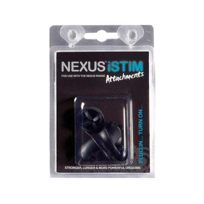 Набор из 3 электродов iStim Attachments для массажёров простаты Nexus. Фотография 4.