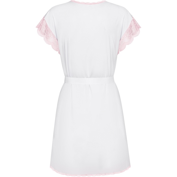 Изящный коротенький пеньюар Girlly с кружевом - Sexy. Фотография 4.