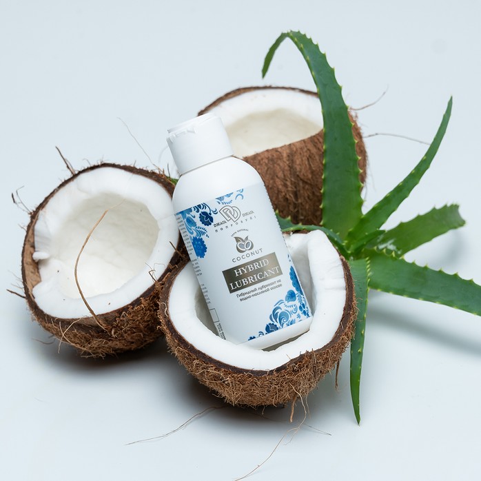 Гибридный лубрикант HYBRID LUBRICANT с добавлением кокосового масла - 100 мл. Фотография 2.