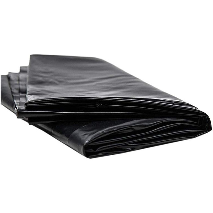 Черная виниловая простынь - 217 х 200 см