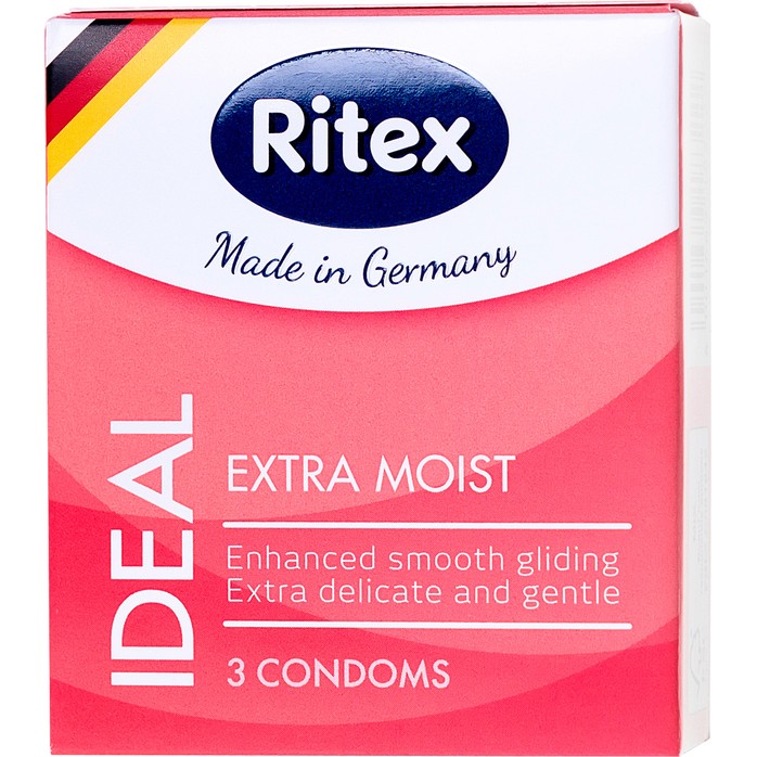 Презервативы RITEX IDEAL с дополнительной смазкой - 3 шт