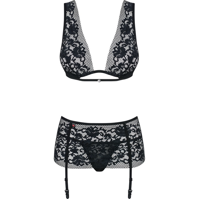 Роскошный кружевной комплект нижнего белья Figure - Sexy. Фотография 3.