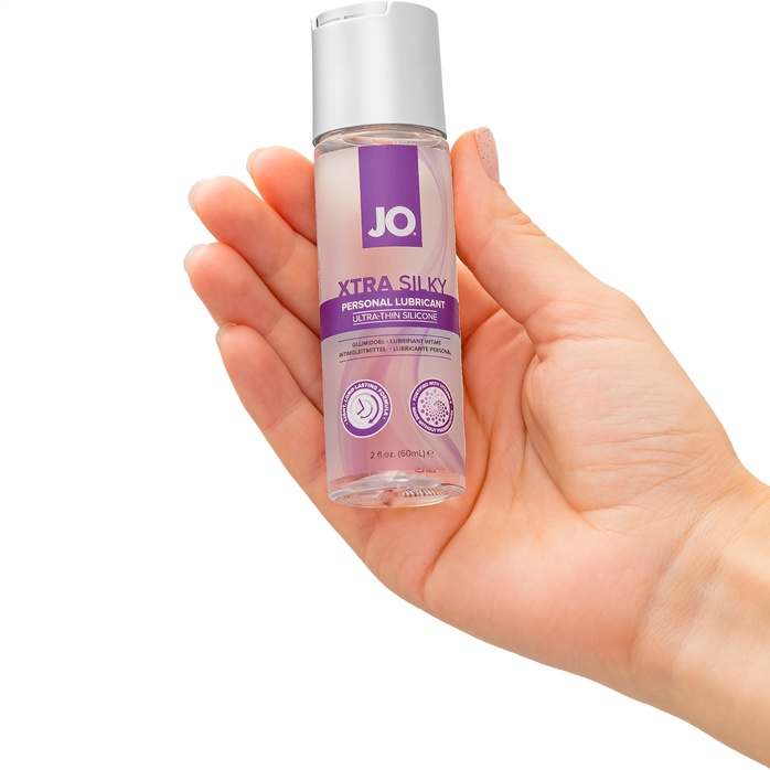 Лубрикант на силиконовой основе JO Xtra Silky - 60 мл - JO Xtra Silky. Фотография 3.