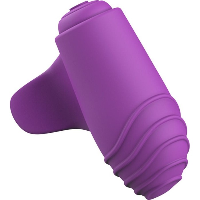 Фиолетовый вибростимулятор на пальчик Bteased Basic Finger Vibrator. Фотография 4.