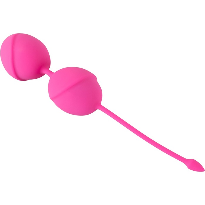 Розовые вагинальные шарики Silicone Love Balls - You2Toys. Фотография 2.