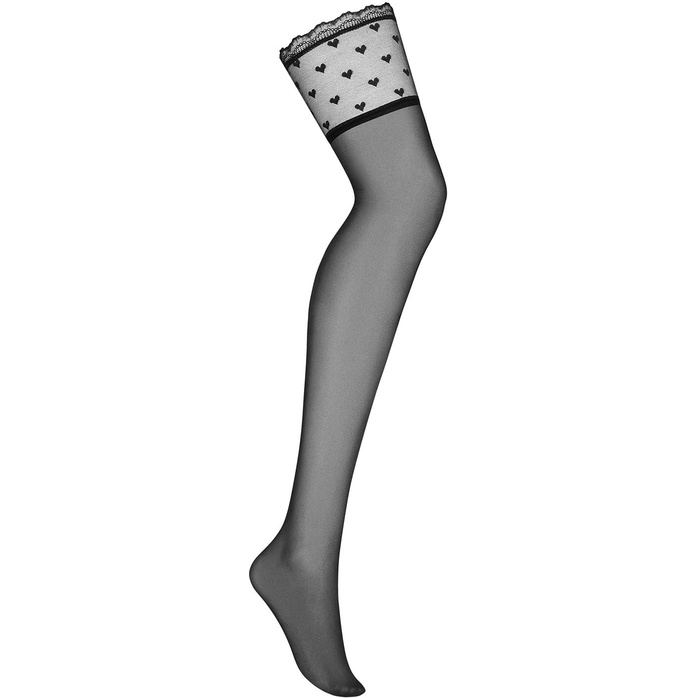Стильные чулочки Heartia с сердечками - Sexy. Фотография 3.