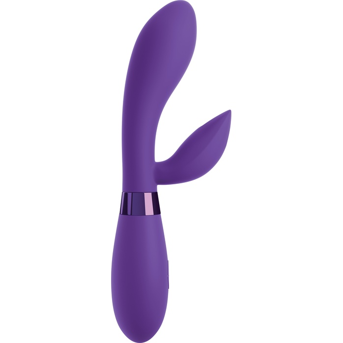 Фиолетовый вибратор-кролик #bestever Silicone Vibrator - 21,2 см - OMG!. Фотография 2.