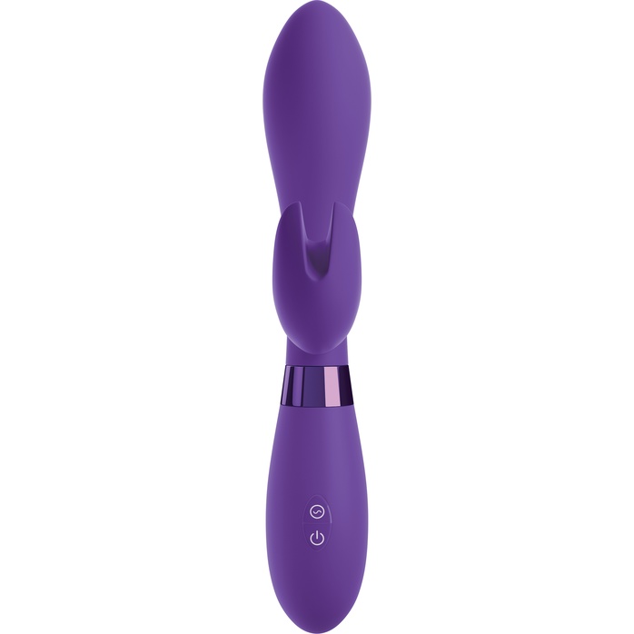 Фиолетовый вибратор-кролик #bestever Silicone Vibrator - 21,2 см - OMG!. Фотография 3.