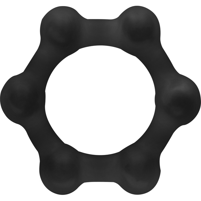 Черное утяжеленное эрекционное кольцо N 83 Weighted Cock Ring - Sono