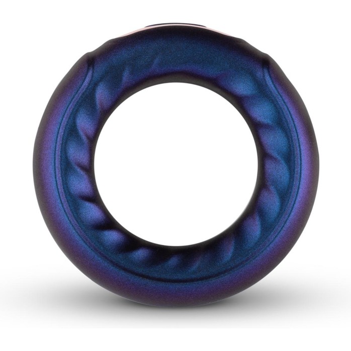 Фиолетовое эрекционное виброкольцо Saturn Vibrating Cock/Ball Ring - Hueman. Фотография 2.