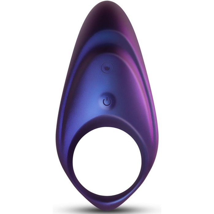 Фиолетовое эрекционное виброкольцо Neptune с пультом - Hueman