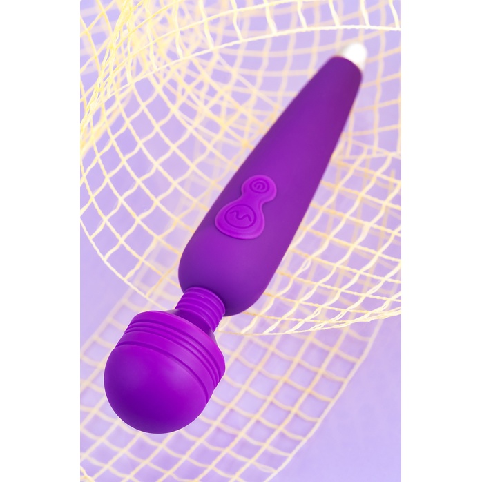 Фиолетовый вибратор-жезл Kily - 18,7 см. Фотография 11.