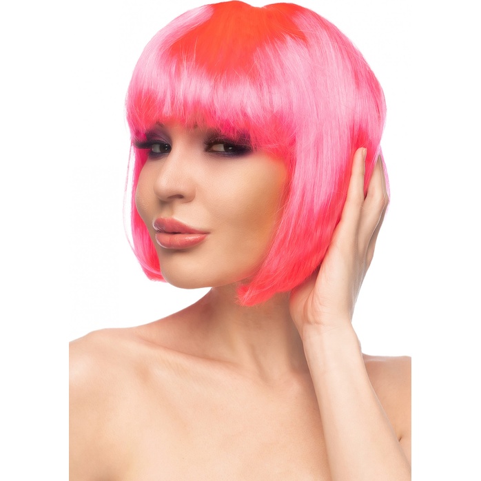 Ярко-розовый парик Ахира - 964-XX - Парики. Фотография 2.