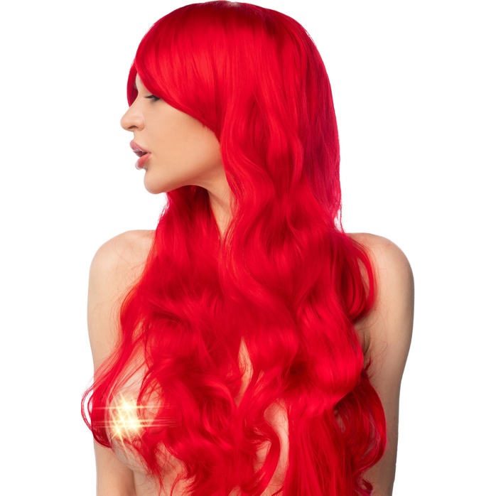Красный парик Сэнго - 964-XX - Парики. Фотография 2.