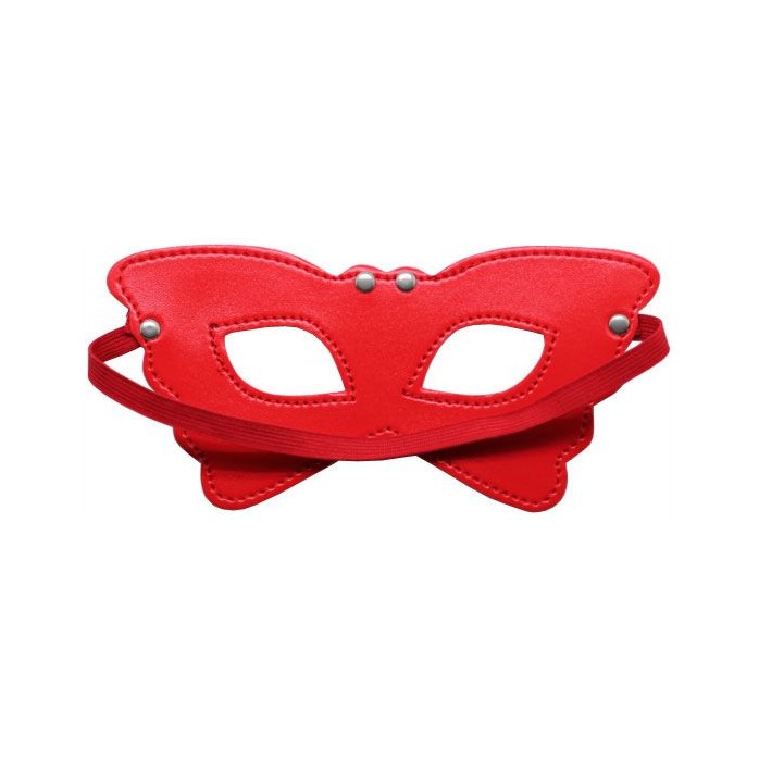 Красная маска Butterfly на резиночке. Фотография 5.
