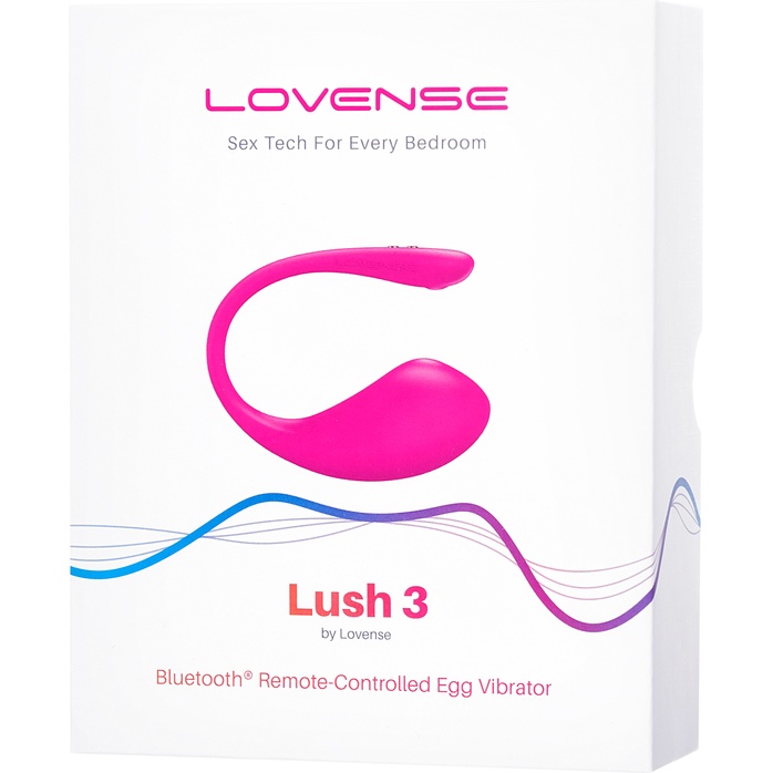 Розовое виброяйцо Lovense Lush 3. Фотография 8.