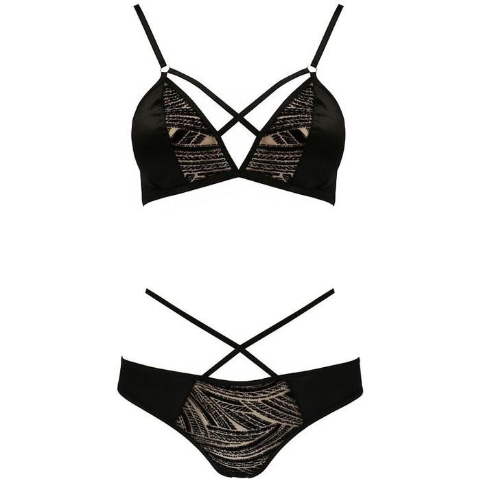 Изящный комплект Lara с декоративными бретелями. Фотография 3.