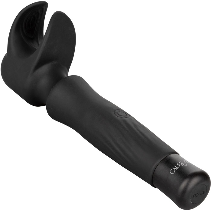 Черный вибромастурбатор Masturwand Vibrating Stroker - Optimum Power. Фотография 3.
