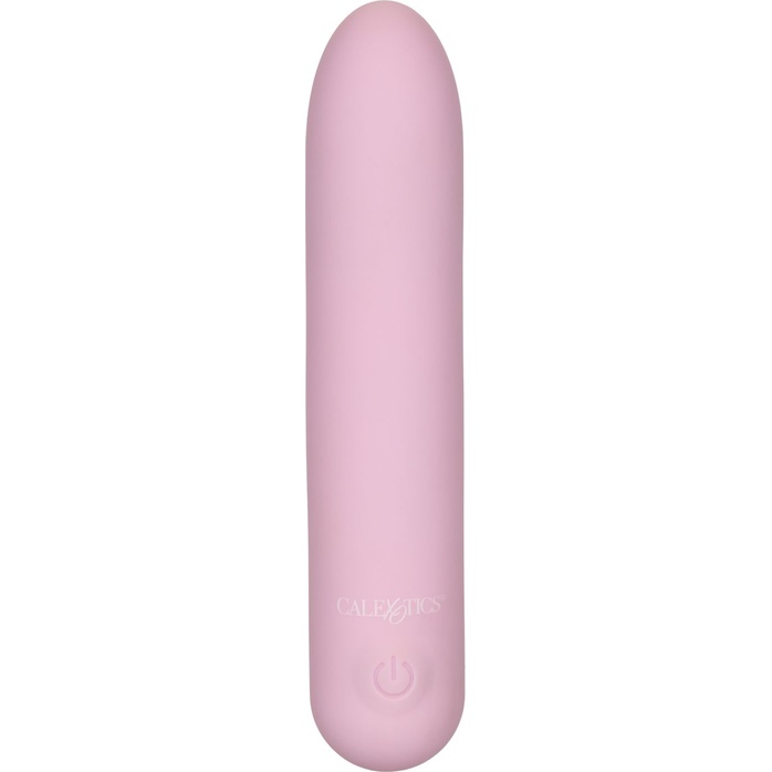 Розовый гибкий мини-вибратор #CharmMe - 9,5 см - Slay