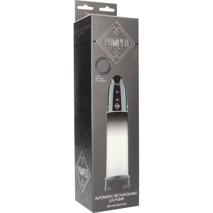 Черная вакуумная помпа Premium Automatic Pump Luv Pump - PUMPED. Фотография 6.