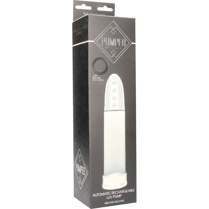 Прозрачная вакуумная помпа Premium Automatic Pump Luv Pump - PUMPED. Фотография 6.