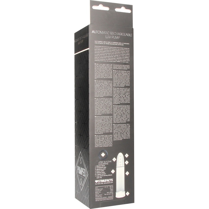 Прозрачная вакуумная помпа Premium Automatic Pump Luv Pump - PUMPED. Фотография 7.