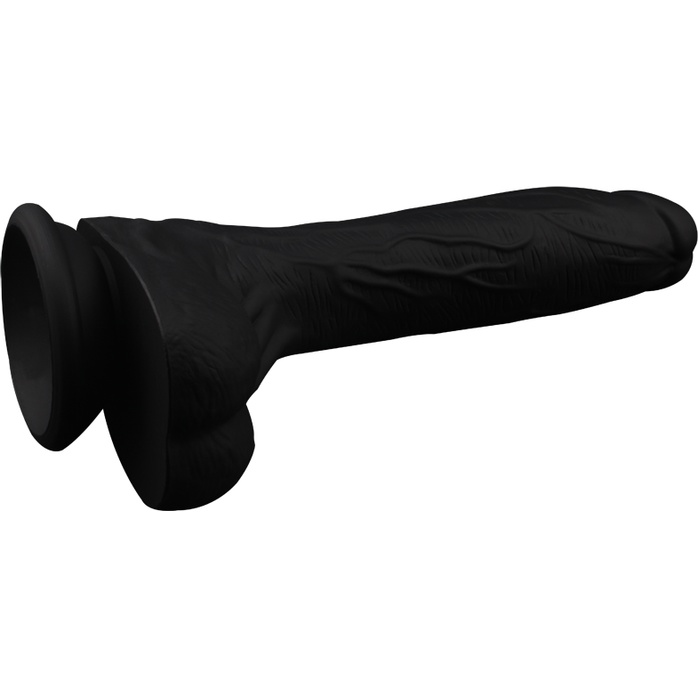 Черный фаллоимитатор Moocher - 20 см - Naked Legend. Фотография 4.