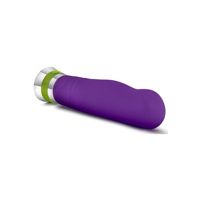 Фиолетовый вибромассажер LUCENT - 17,2 см - Aria. Фотография 3.